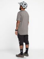 Z0ZR08229 Black Men Trail Ripper Shorts Volcom Clothing - Image 6