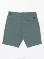 Z0ZR08230 Dark Slate Men Frickin Cross Shred Static Shorts Volcom Clothing - Image 3
