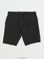 Z0ZR08231 Black Men Voltripper Hybrid Shorts Volcom Clothing