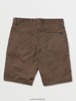 Z0ZR08234 Mushroom Men Frickin Chino Shorts Volcom Clothing - Image 12