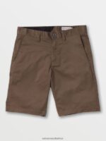 Z0ZR08234 Mushroom Men Frickin Chino Shorts Volcom Clothing - Image 13