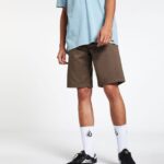 Z0ZR08234 Mushroom Men Frickin Chino Shorts Volcom Clothing