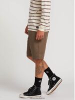 Z0ZR08234 Mushroom Men Frickin Chino Shorts Volcom Clothing - Image 7