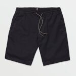 Z0ZR08235 Navy Men Frickin Elastic Waist Shorts Volcom Clothing