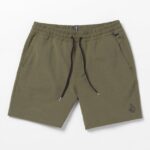 Z0ZR08236 Bison Men Understoned Hybrid Shorts Volcom Clothing