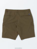 Z0ZR08237 Bison Men Country Days Hybrid Shorts Volcom Clothing - Image 2