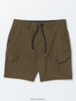 Z0ZR08237 Bison Men Country Days Hybrid Shorts Volcom Clothing