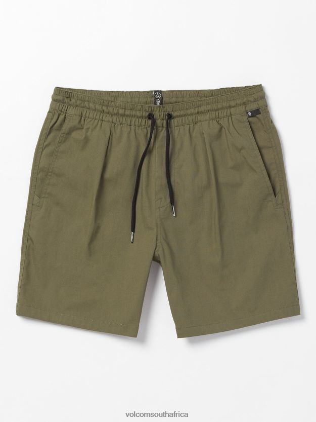 z0zr08238_bison_men_villa_rue_elastic_waist_shorts_volcom_clothing.jpg Z0ZR08238 Bison Men Villa Rue Elastic Waist Shorts Volcom Clothing - Image 1