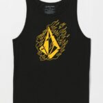 Z0ZR0823 Black Men Firefight Tank Volcom Clothing