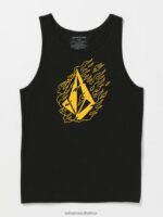 Z0ZR0823 Black Men Firefight Tank Volcom Clothing
