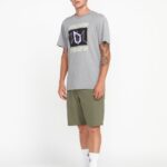 Z0ZR08241 Winter Moss Men Veeco Transit Shorts Volcom Clothing