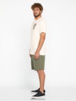Z0ZR08241 Winter Moss Men Veeco Transit Shorts Volcom Clothing - Image 7