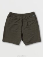 Z0ZR08243 Black Men Wrecpack Hybrid Shorts Volcom Clothing - Image 5