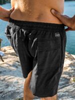 Z0ZR08243 Black Men Wrecpack Hybrid Shorts Volcom Clothing - Image 8