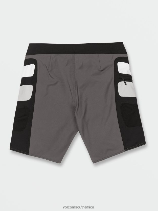 Z0ZR08248 Black Men Surf Vitals Yago Dora Trunks Volcom Clothing - Image 3