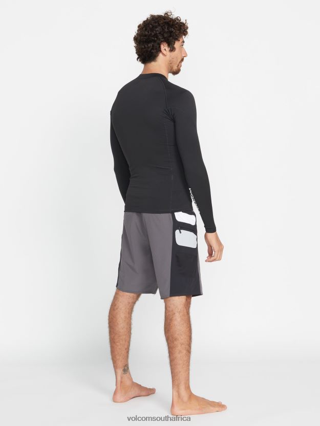 Z0ZR08248 Black Men Surf Vitals Yago Dora Trunks Volcom Clothing - Image 8