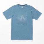 Z0ZR0824 Indigo Ridge Heather Men Visualizer Short Sleeve Tee Volcom Clothing