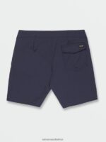 Z0ZR08254 Navy Men Crafter Liberators Trunks Volcom Clothing - Image 2