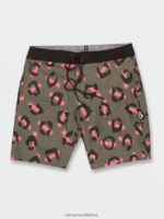 Z0ZR08255 Military Men Stone Party Animals Stoney Trunks Volcom Clothing - Image 3
