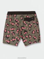 Z0ZR08255 Military Men Stone Party Animals Stoney Trunks Volcom Clothing - Image 4