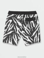 Z0ZR08258 Black Men Stone Party Animals Stoney Trunks Volcom Clothing - Image 8