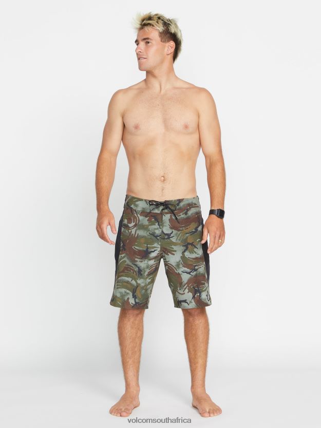Z0ZR08259 Camouflage Men Surf Vitals Jack Robinson Mod-Tech Trunks Volcom Clothing - Image 13