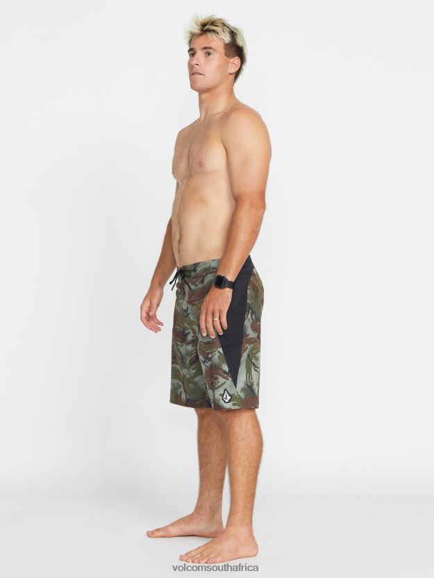 Z0ZR08259 Camouflage Men Surf Vitals Jack Robinson Mod-Tech Trunks Volcom Clothing - Image 16