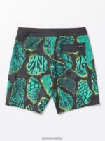 Z0ZR08261 Black Men Mashed Stoney Trunks Volcom Clothing - Image 3