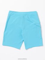 Z0ZR08263 Turkish Blue Men Lido Solid Mod Trunks Volcom Clothing - Image 3