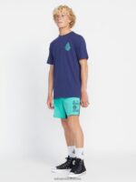 Z0ZR08265 Mediterranean Men Down Time Liberators Trunks Volcom Clothing - Image 5