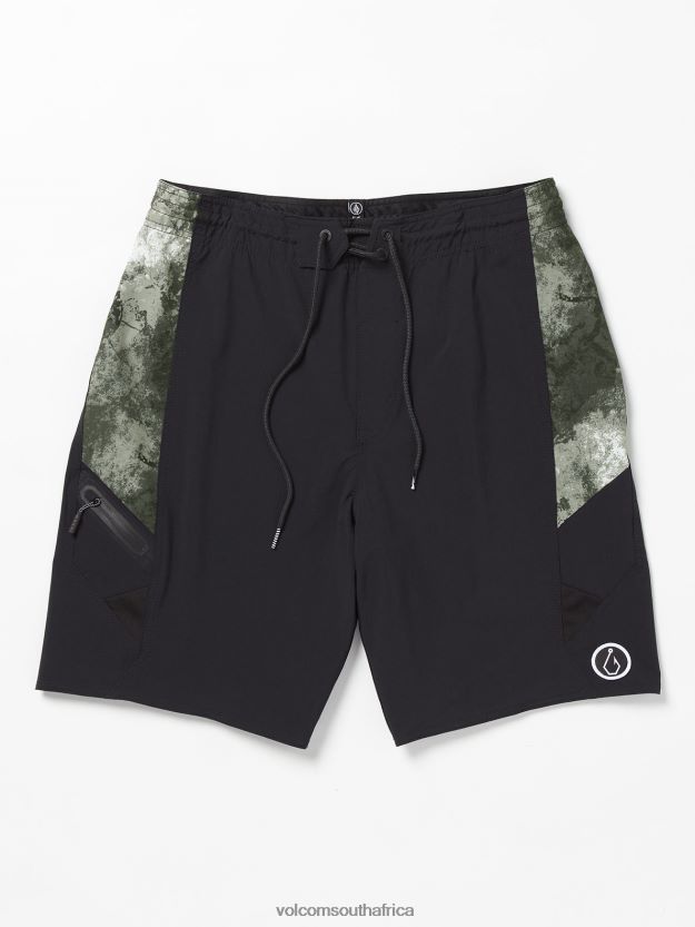 Z0ZR08266 Black Men Surf Vitals Balaram Stack Mod Trunks Volcom Clothing - Image 5