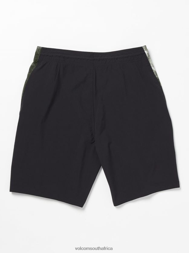 Z0ZR08266 Black Men Surf Vitals Balaram Stack Mod Trunks Volcom Clothing - Image 7