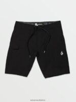 Z0ZR08268 Black Men Lido Solid Mod Trunks Volcom Clothing