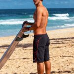 Z0ZR08269 Black Men Surf Vitals Jack Robinson Trunks Volcom Clothing