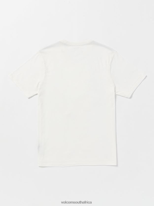 Z0ZR0826 Off White Men Farm to Yarn Section Short Sleeve Tee Volcom Clothing - Image 2