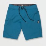 Z0ZR08271 Aged Indigo Men Lido Solid Mod Trunks Volcom Clothing