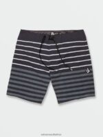 Z0ZR08273 Black Men Quarta Static Mod-Tech Trunks Volcom Clothing