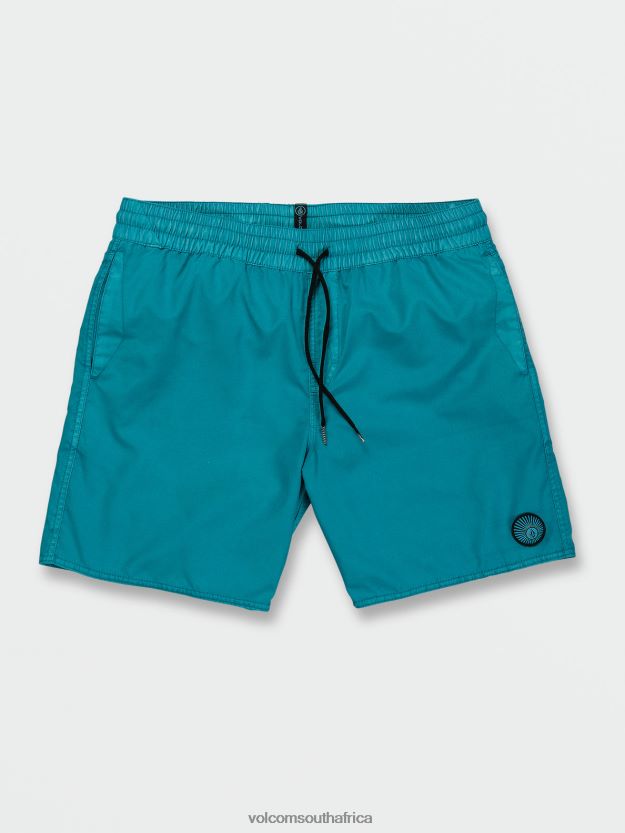 z0zr08274_electric_blue_men_center_elastic_waist_trunks_volcom_clothing.jpg Z0ZR08274 Electric Blue Men Center Elastic Waist Trunks Volcom Clothing - Image 1