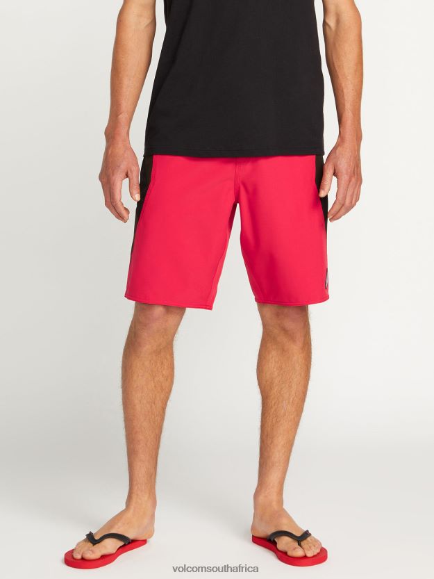 Z0ZR08277 Red Men Surf Vitals Jack Robinson Mod-Tech Trunks Volcom Clothing - Image 3