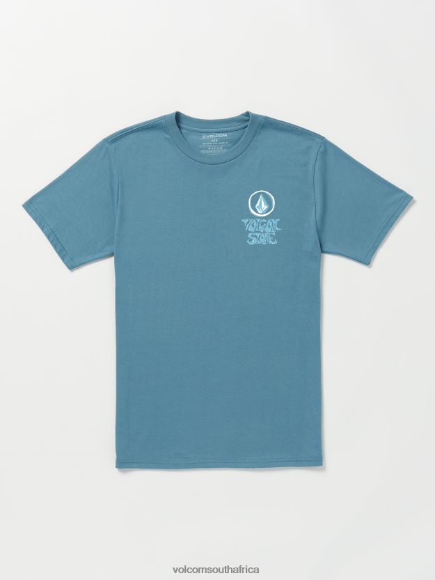 Z0ZR0827 Indigo Ridge Men Ez Peazy Short Sleeve Tee Volcom Clothing - Image 1