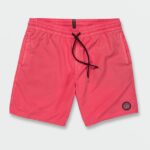 Z0ZR08280 Sockeye Men Center Elastic Waist Trunks Volcom Clothing