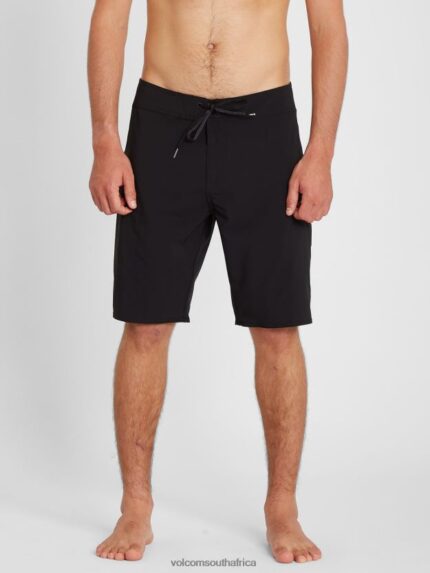 Z0ZR08283 Black Men Lido Solid Mod-Tech Trunks Volcom Clothing