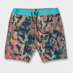 Z0ZR08284 Navy Men Mashed Stoney Trunks Volcom Clothing