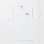 Z0ZR0828 White Men Marcher Short Sleeve Tee Volcom Clothing