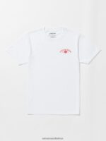 Z0ZR0828 White Men Marcher Short Sleeve Tee Volcom Clothing