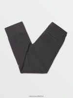 Z0ZR08292 Charcoal Men Frickin Modern Stretch Chino Pants Volcom Clothing - Image 3