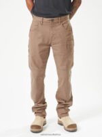 Z0ZR08293 Brindle Men Workwear Caliper Pants Volcom Clothing - Image 3