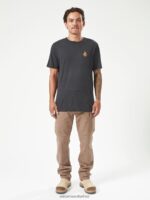 Z0ZR08293 Brindle Men Workwear Caliper Pants Volcom Clothing - Image 10