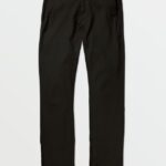 Z0ZR08295 Black Men Frickin Modern Stretch Chino Pants Volcom Clothing