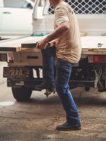 Z0ZR08296 Navy Men Workwear Caliper Pants Volcom Clothing - Image 13